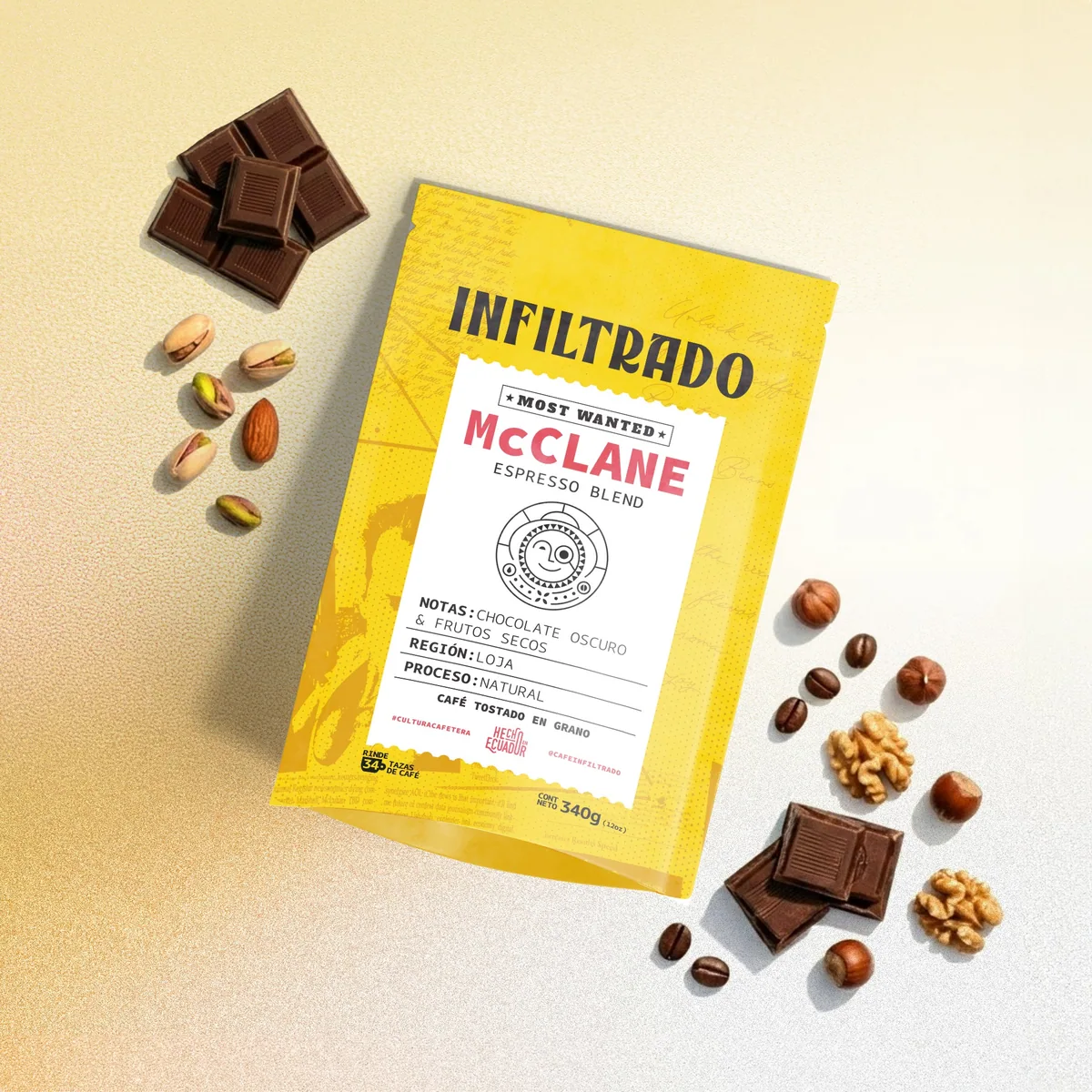 mcclane - ecuador coffee by café infiltrado | café de especialidad