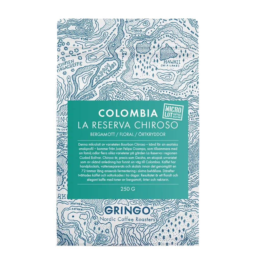 colombia la reserva chiroso coffee by gringo nordic coffee roasters