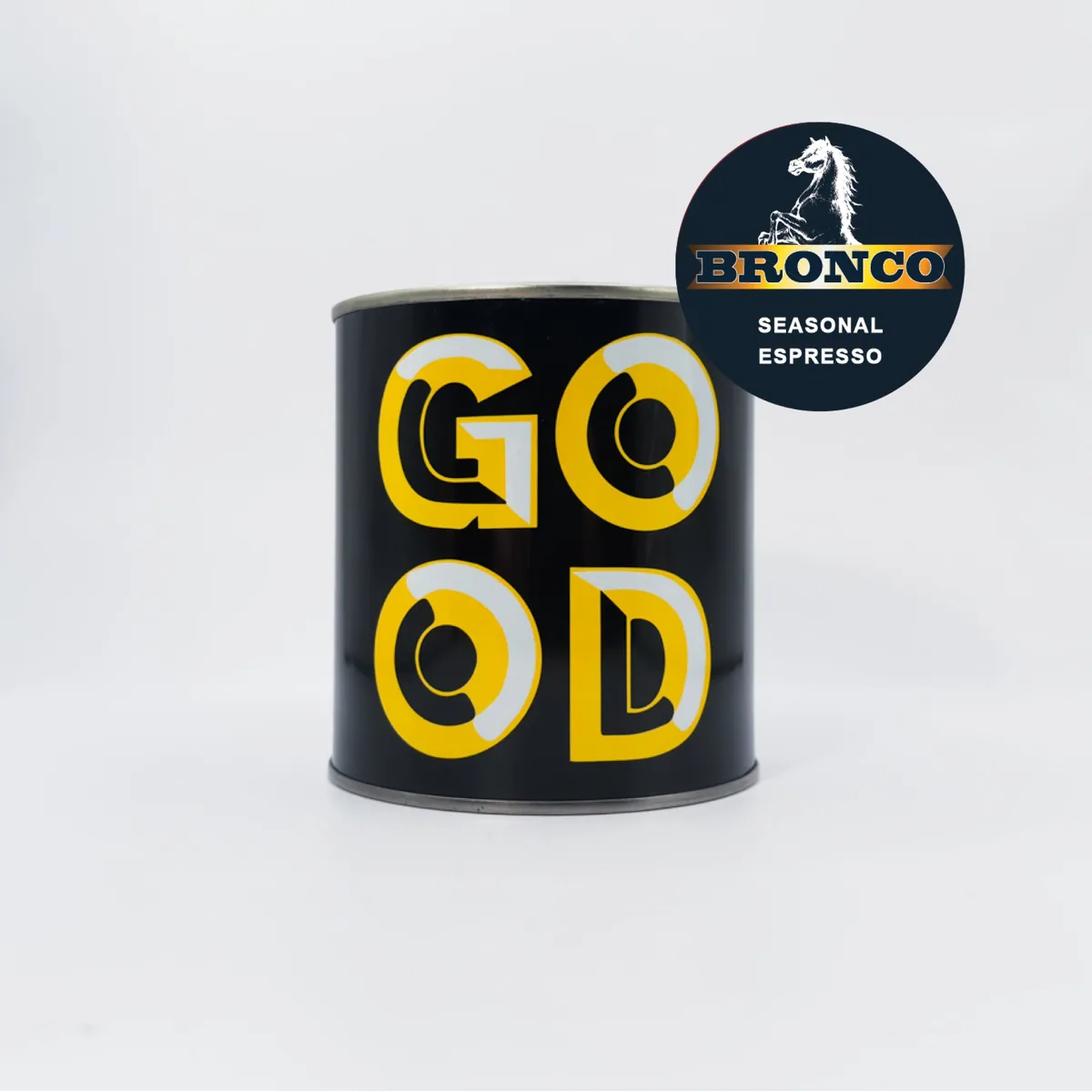 bronco seasonal espresso blend coffee by the good coffee cartel