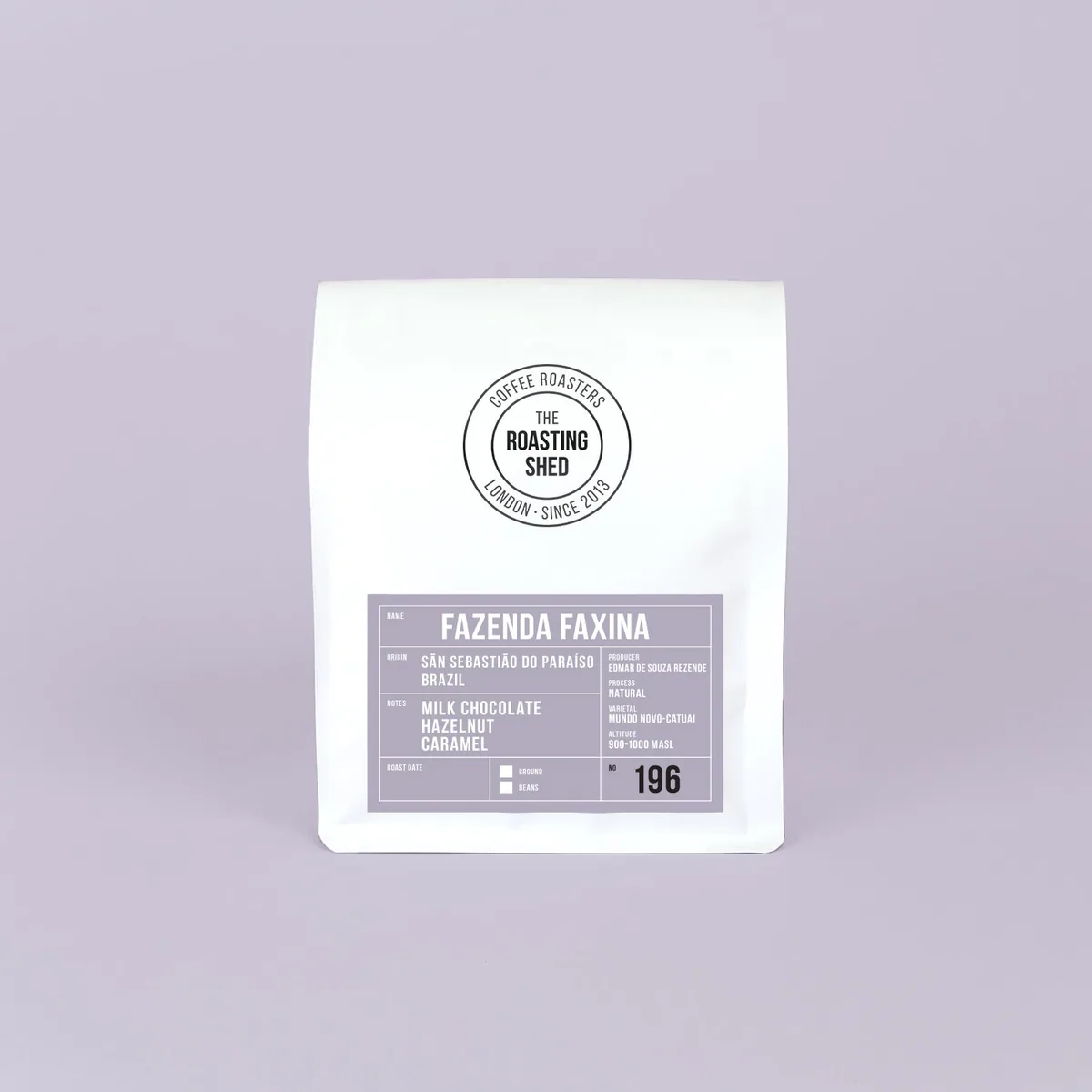 fazenda faxina - brazil coffee by the roasting shed hackney bridge