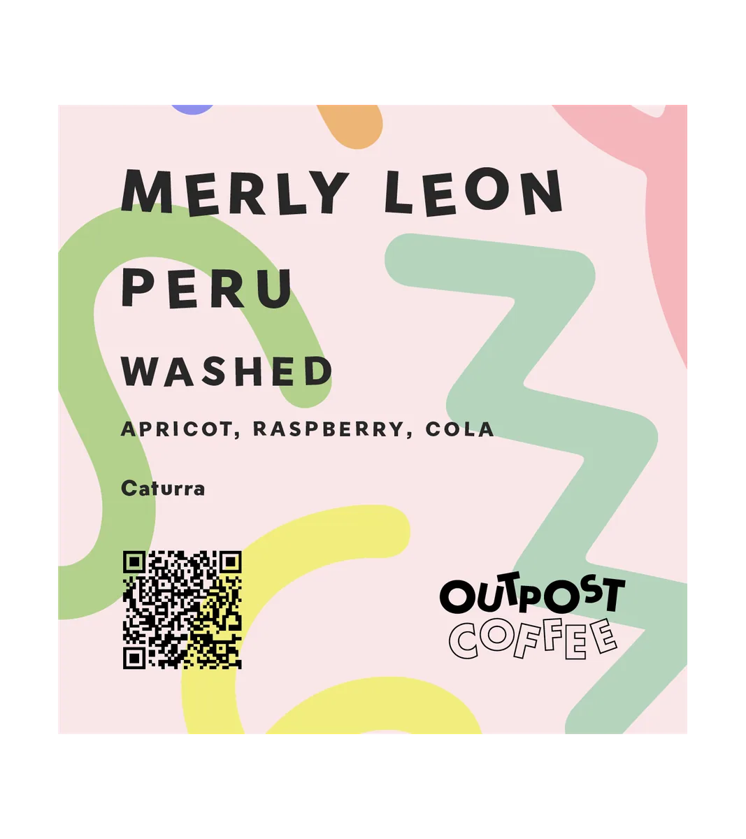 merly leon, washed, peru coffee by outpost coffee roasters