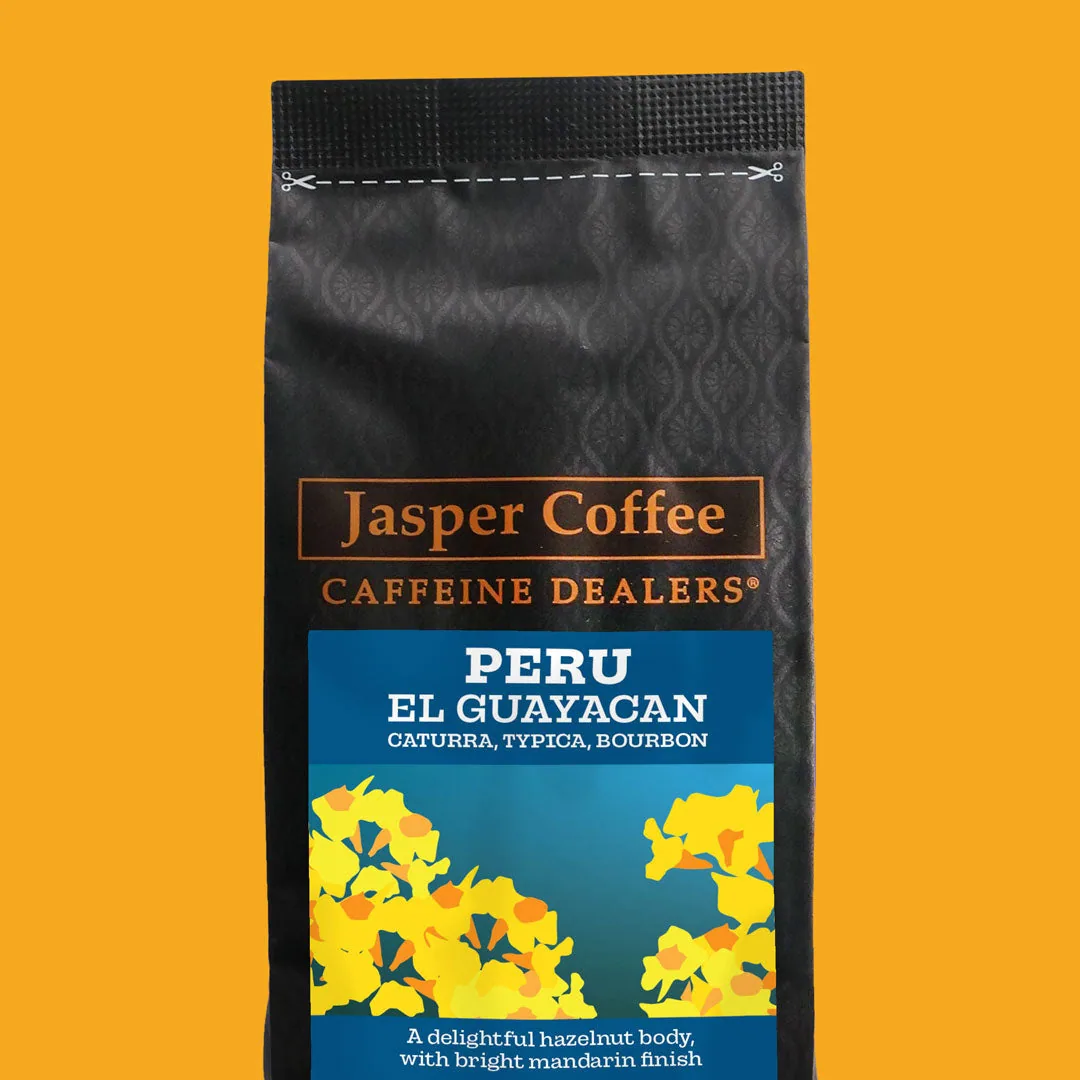 peru el guayacan coffee by jasper coffee - roaster
