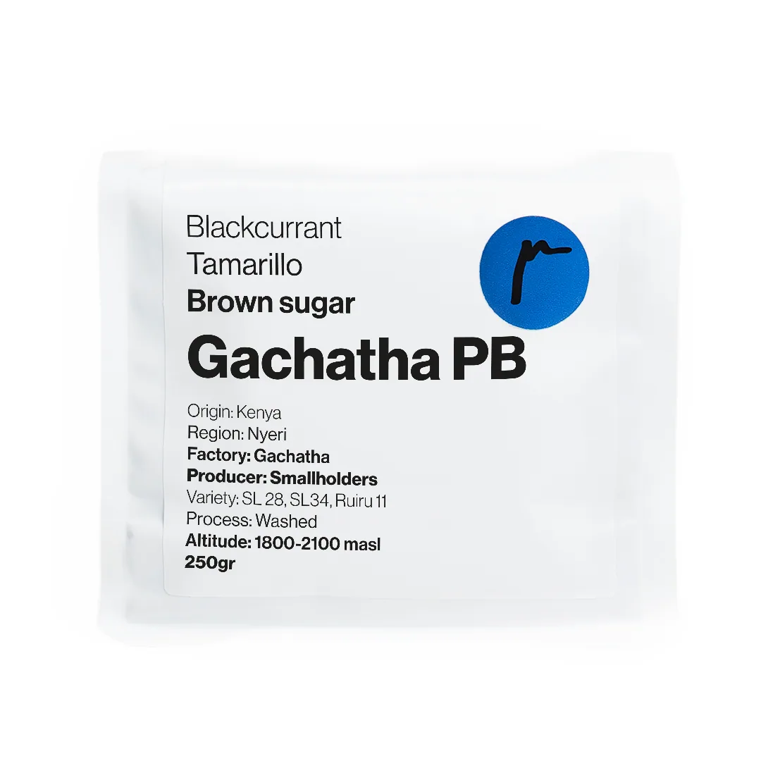 gachatha pb - kenya coffee by replica coffee
