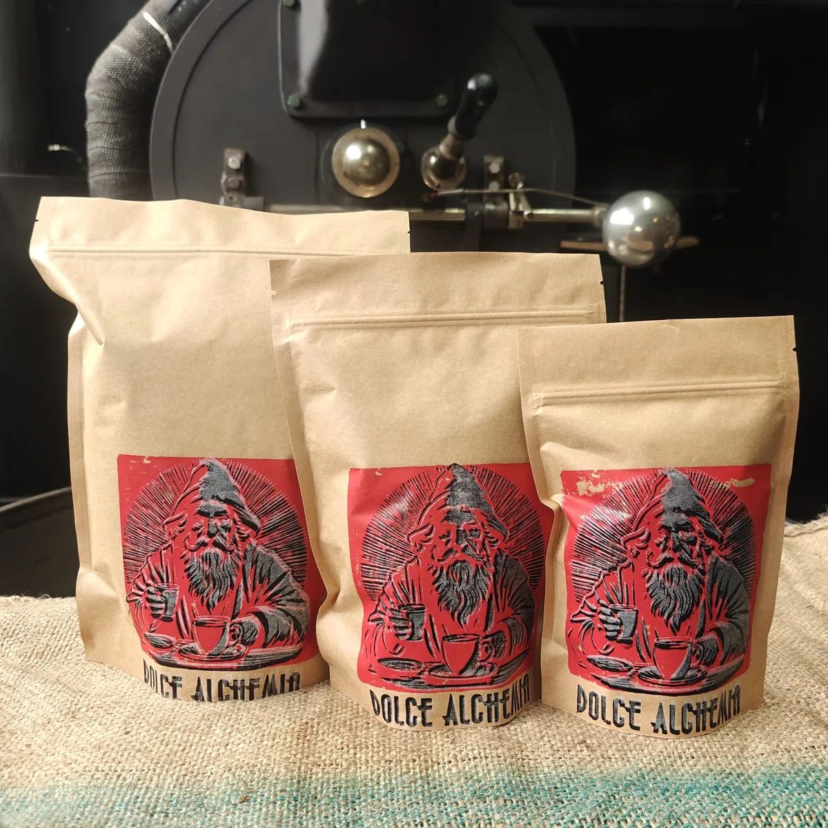 light roast, black honey anaerobic java coffee by dolce alchemia coffee roasters