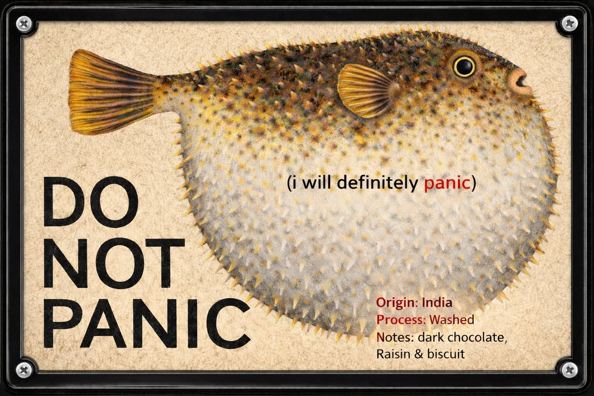 (do not panic) india ratnagiri coffee by broadway coffee roasters limited