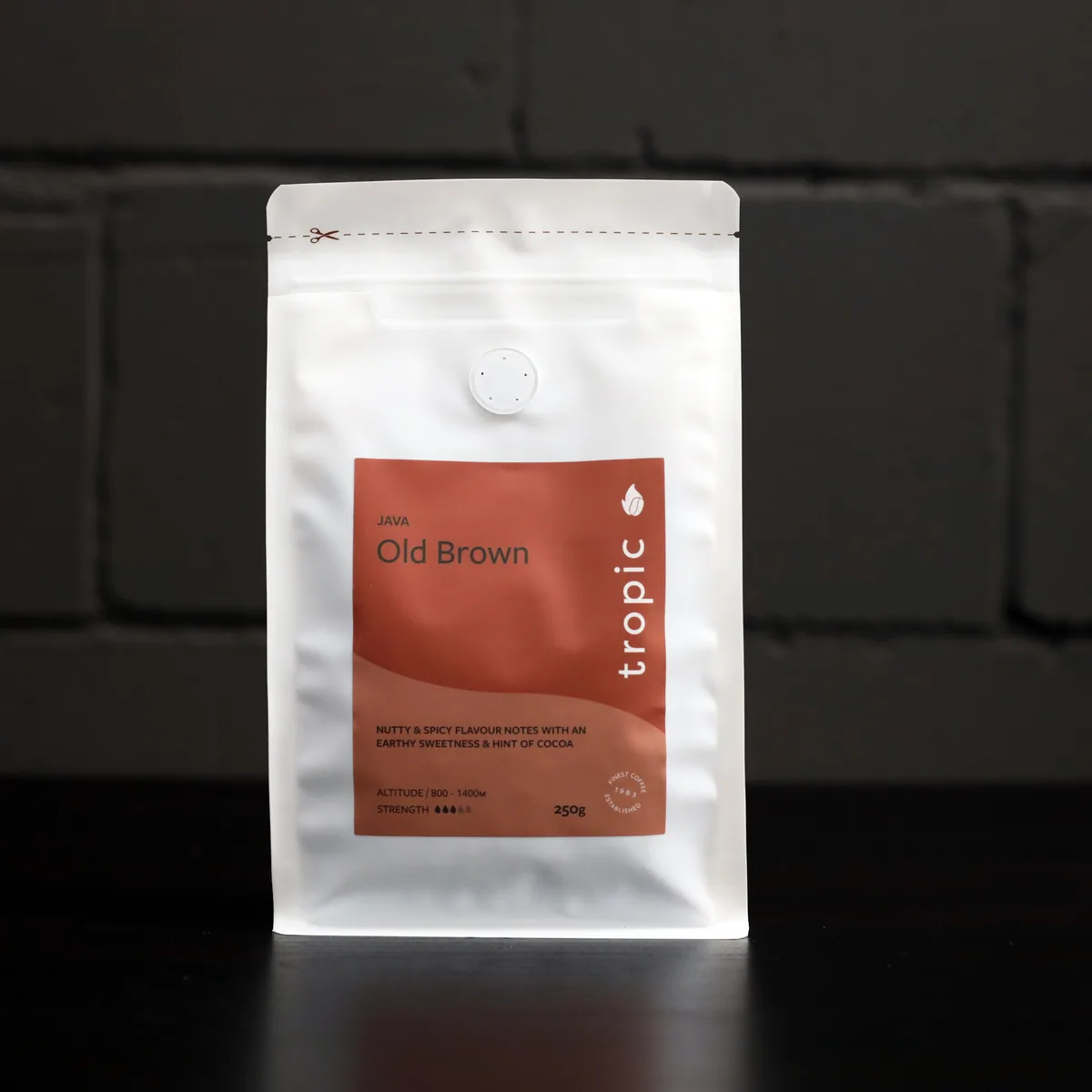 old brown java coffee coffee by tropic coffee ltd