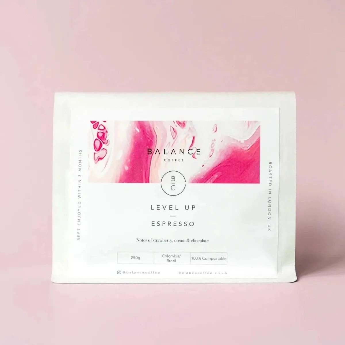level up blend coffee by balance coffee