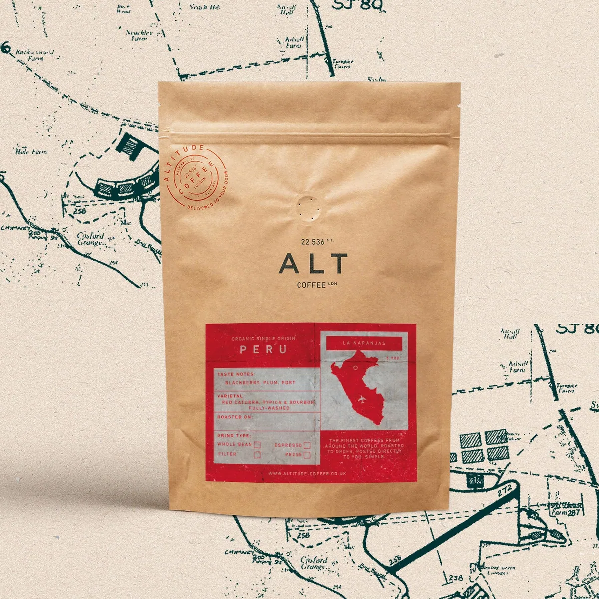 peru organic - la naranjas coffee by altitude coffee london