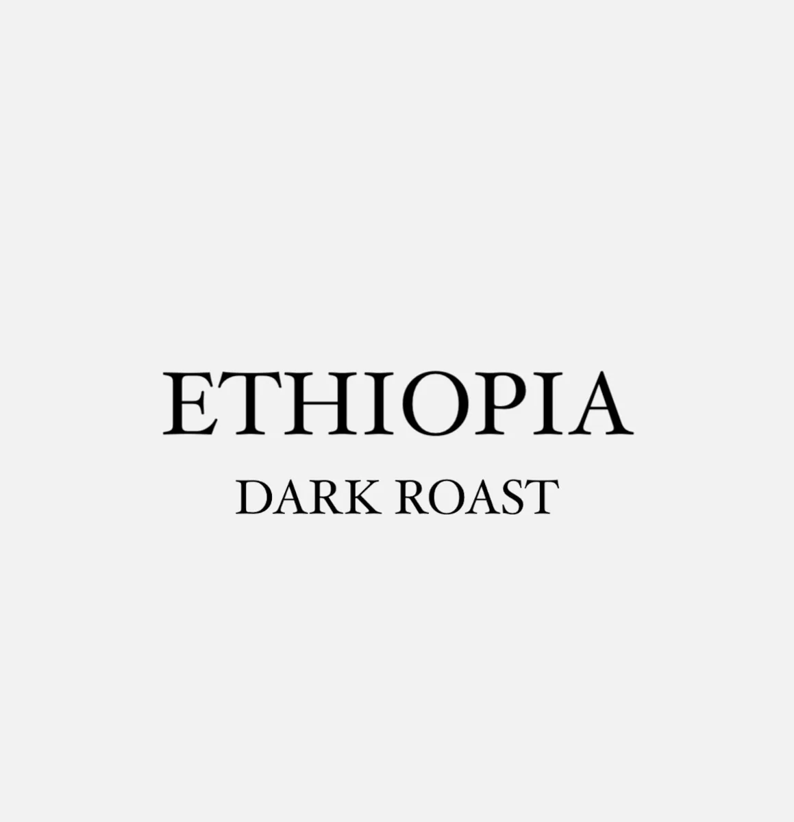 『500g』 ethiopia natural 深焼き coffee by foret coffee