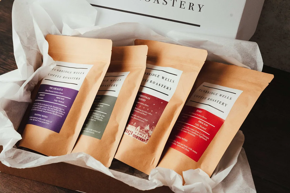 gift box coffee by tunbridge wells coffee roastery