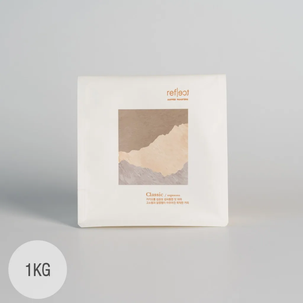 리플렉트커피 클래식 에스프레소 1kg coffee by reflect coffee roasters