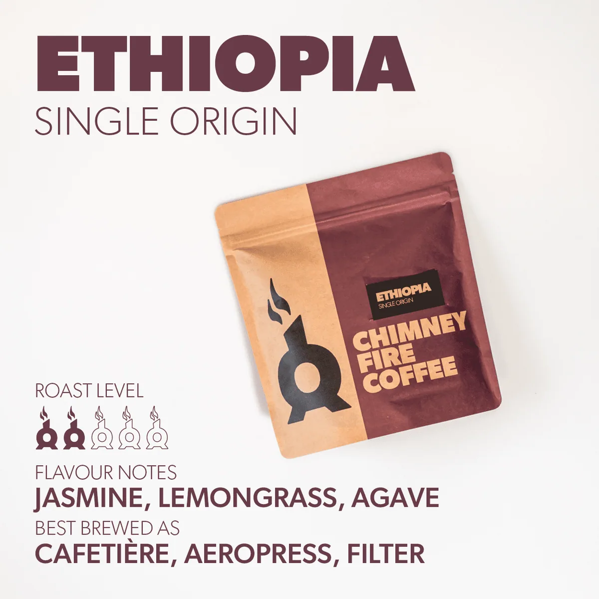 ethiopia kecho anderacha coffee by chimney fire coffee