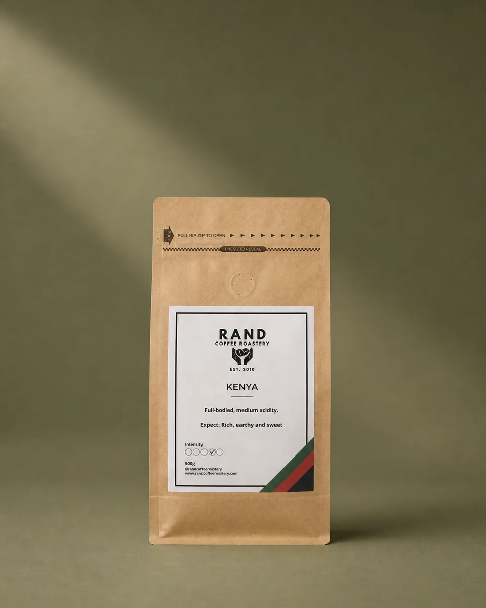 kenya coffee by rand coffee roastery