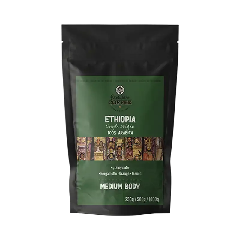 ethiopia blend coffee by exclusive coffee sxb
