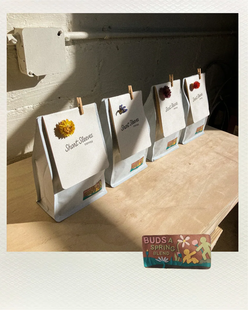 buds: a spring blend coffee by short sleeves coffee