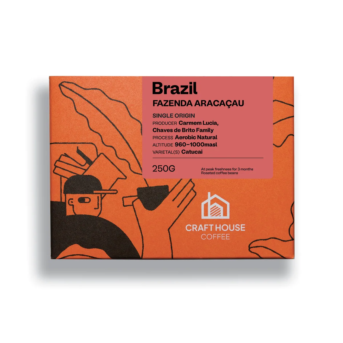 brazil fazenda aracacu coffee by craft house coffee