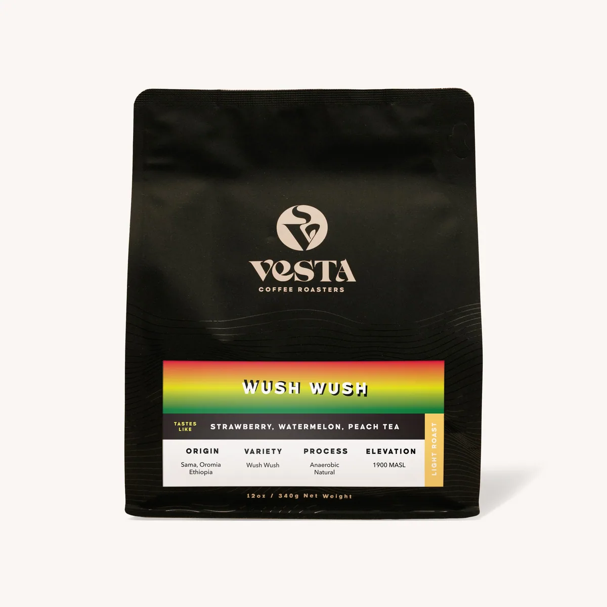 wush wush - anaerobic natural - ethiopia coffee by vesta coffee roasters