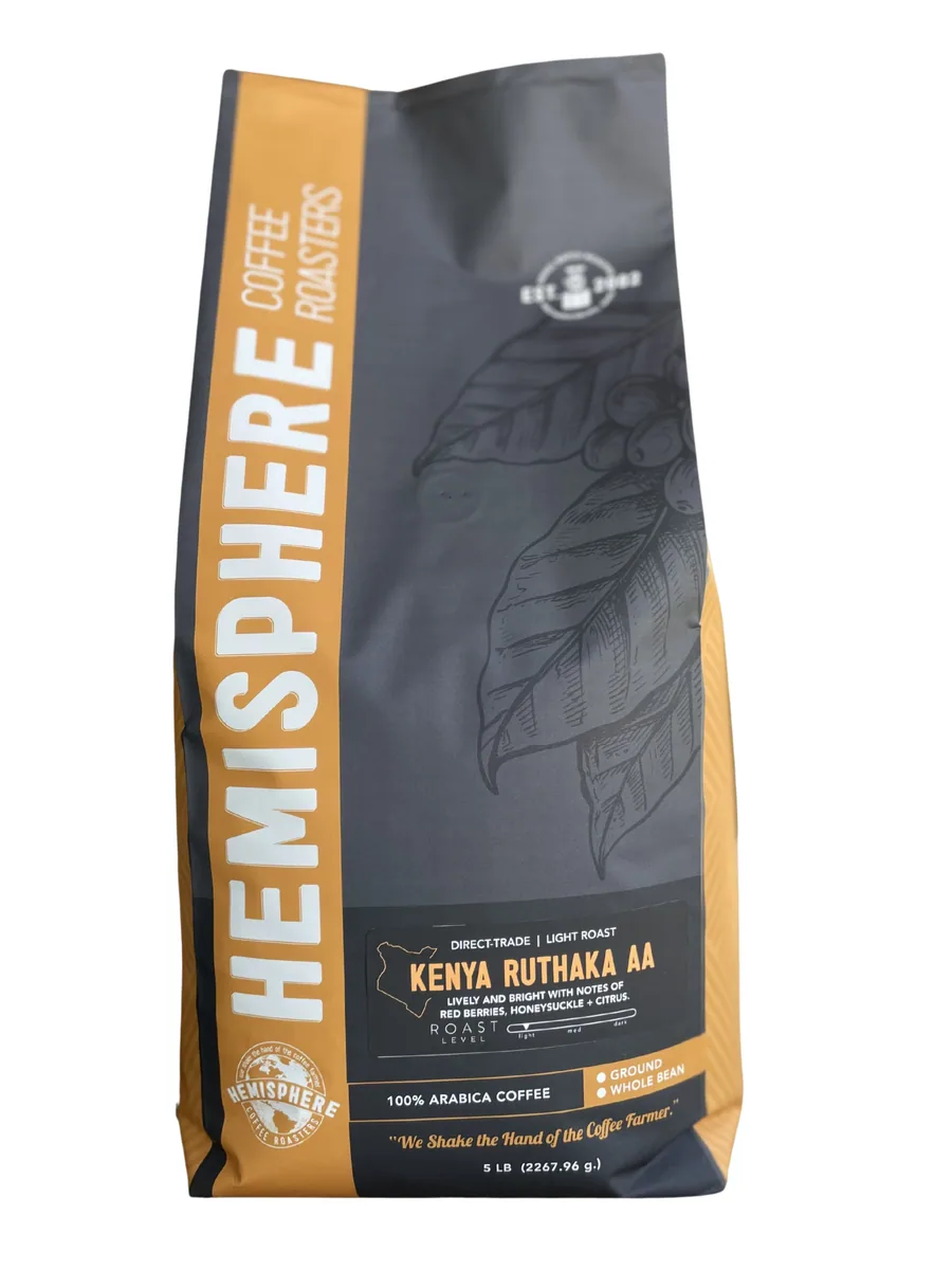 kenya ruthaka aa | light roast coffee by hemisphere coffee roasters