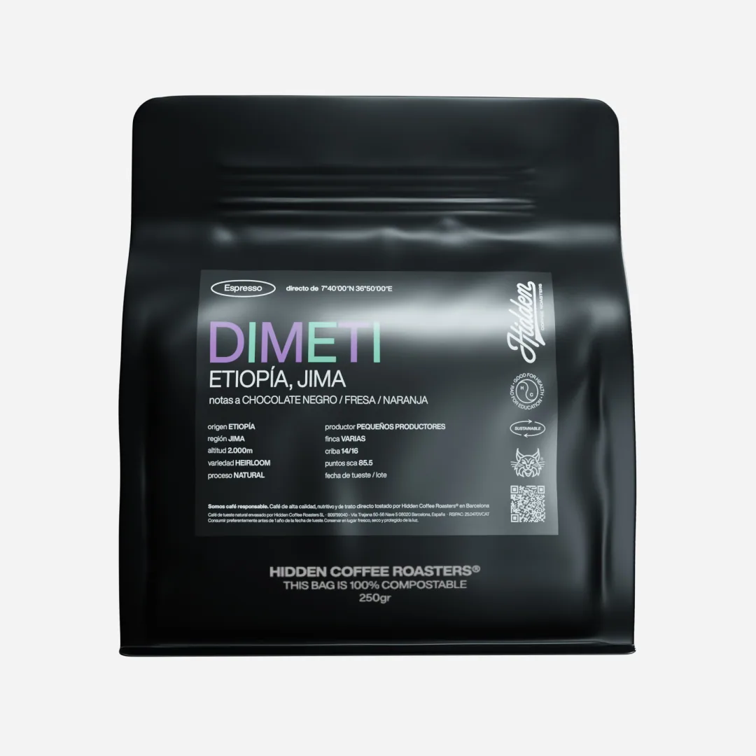 dimeti – etiopía coffee by hidden coffee roasters - el born
