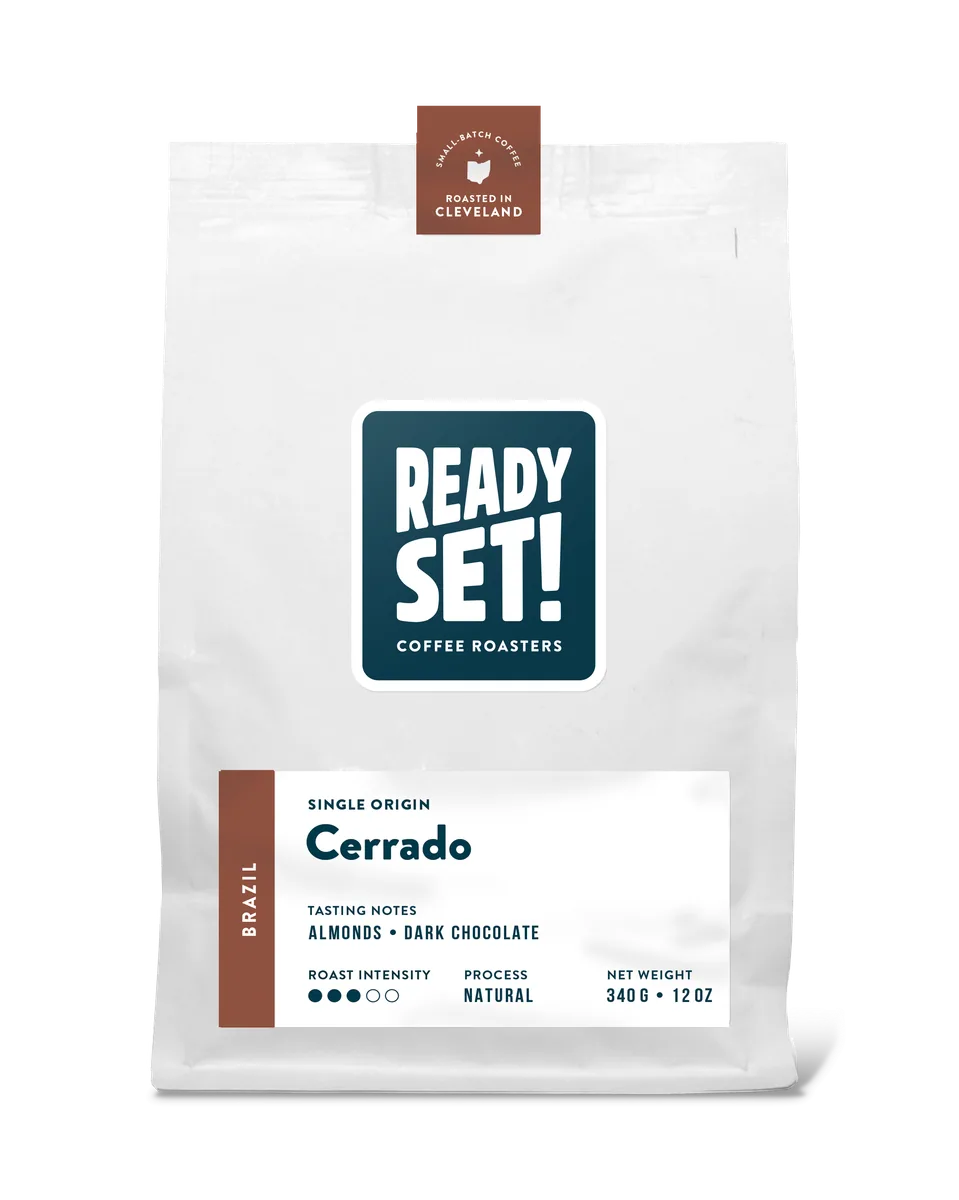 brazil cerrado coffee by ready set coffee roasters