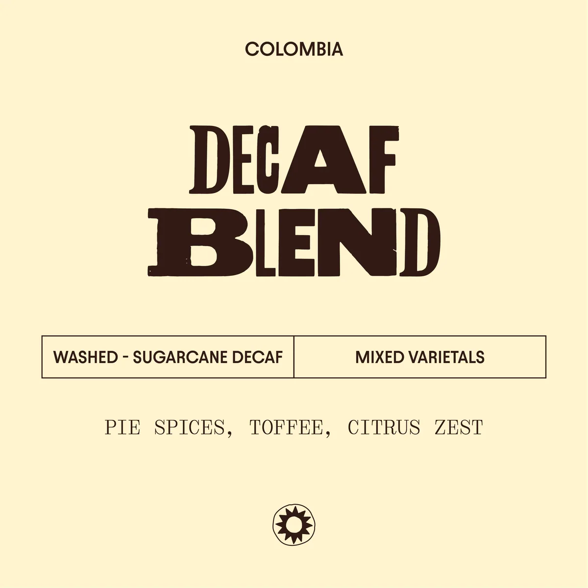 decaf blend coffee by bold bean coffee roasters - riverside