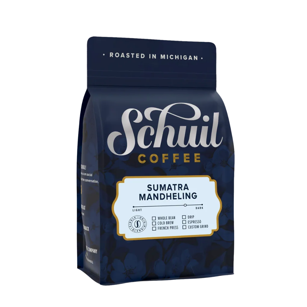 sumatra mandheling coffee by schuil coffee company
