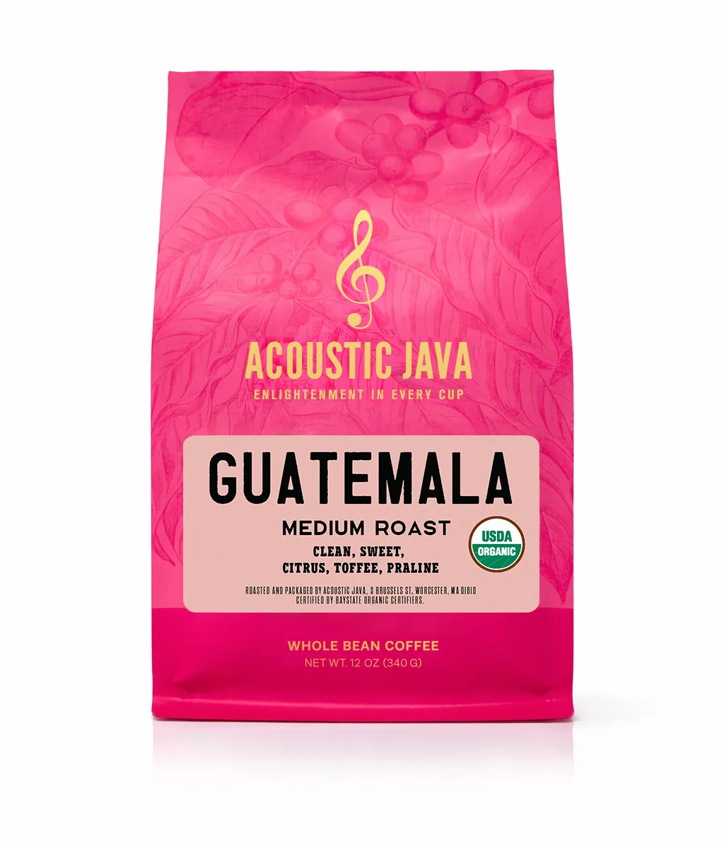guatemala coffee by acoustic java roastery & tasting room