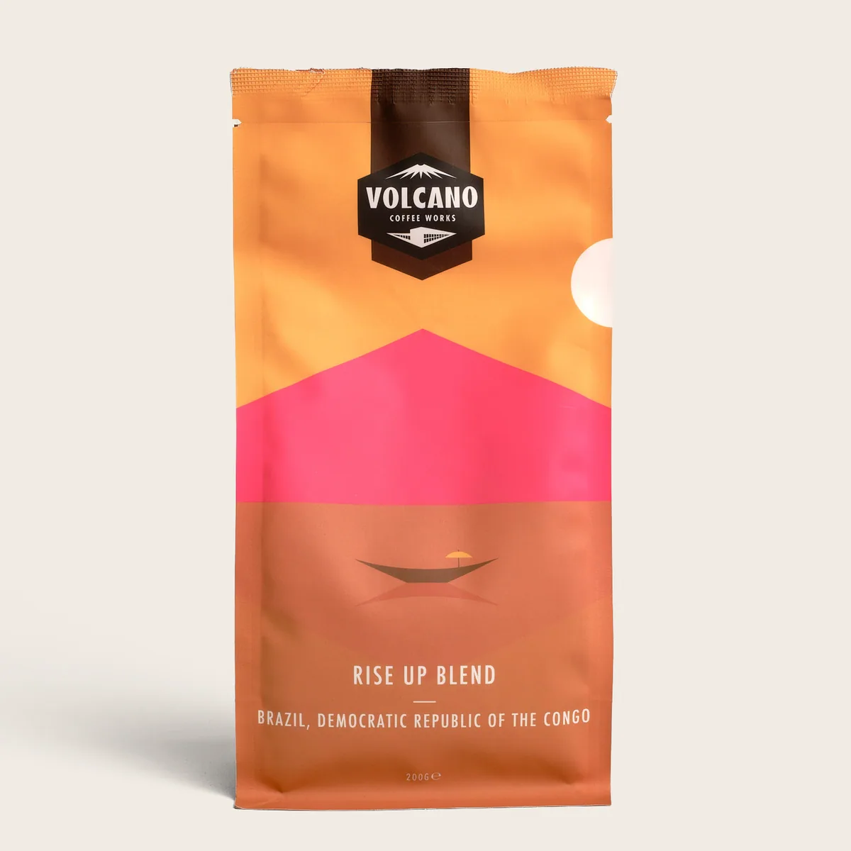 rise up blend coffee by volcano coffee works