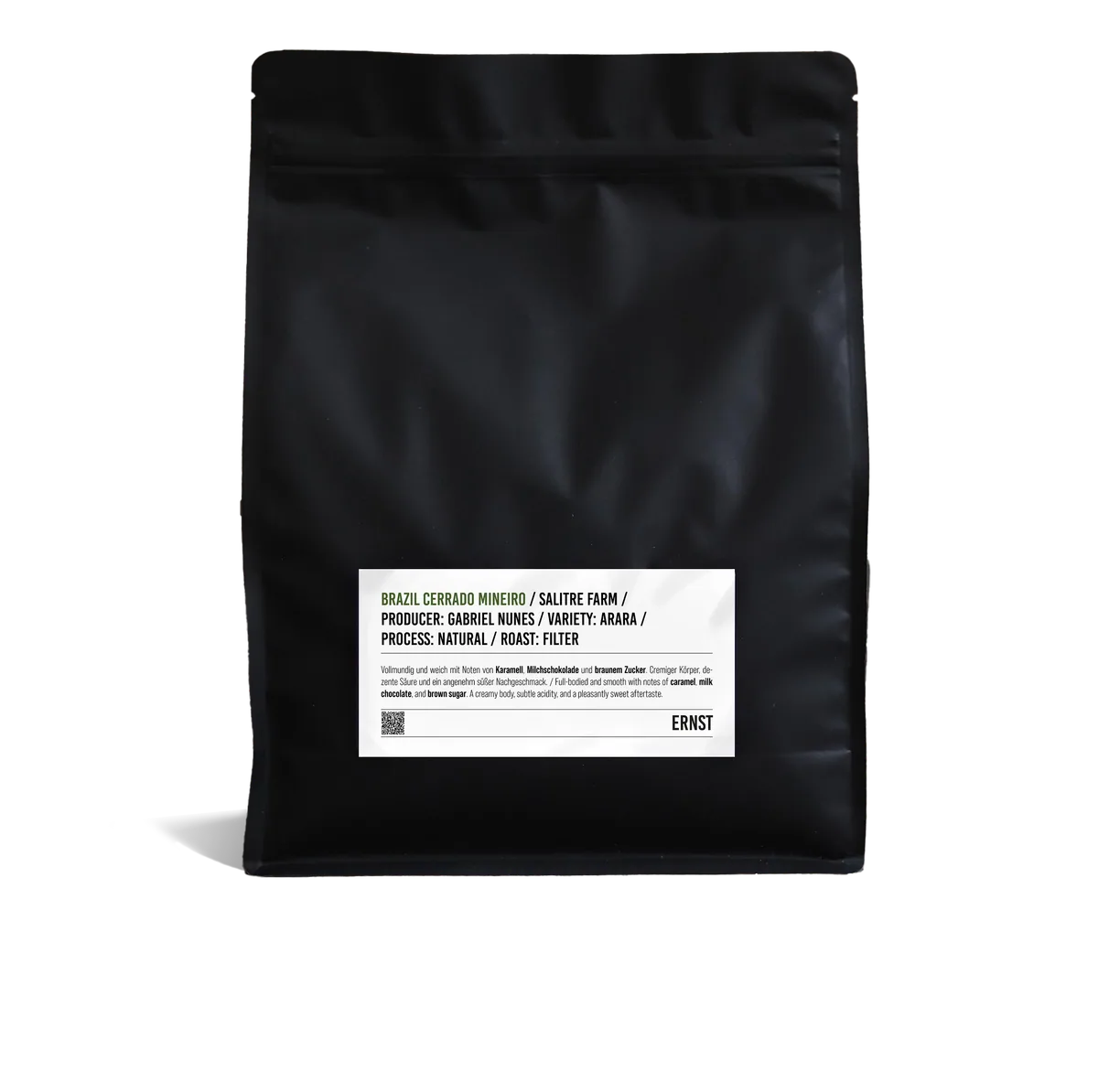 brazil salitre farm filter (500g - gemahlen) coffee by ernst kaffeeröster