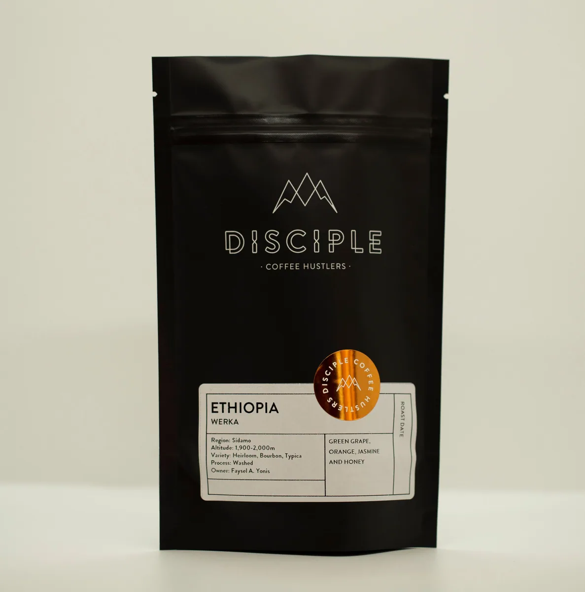 ethiopia - werka / washed coffee by disciple roasters