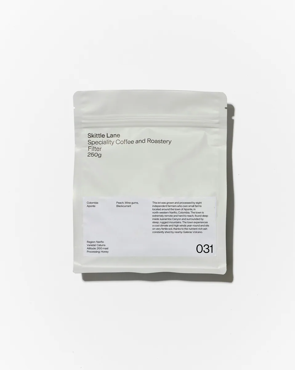 colombia aponte (031) coffee by skittle lane roastery