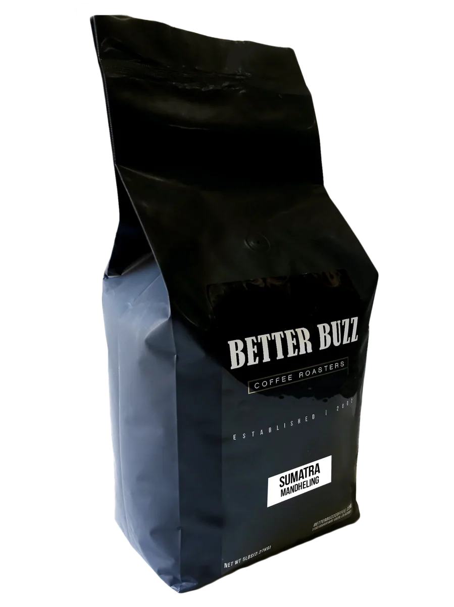 sumatra mandheling 5lb coffee by better buzz coffee mission beach