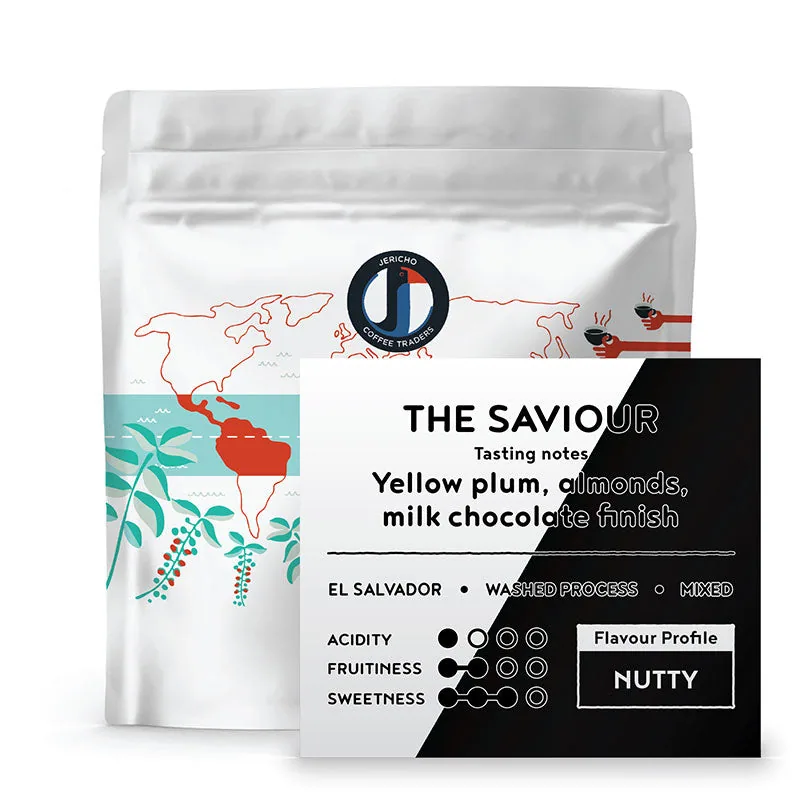 the saviour - el salvador coffee by jericho coffee traders roastery