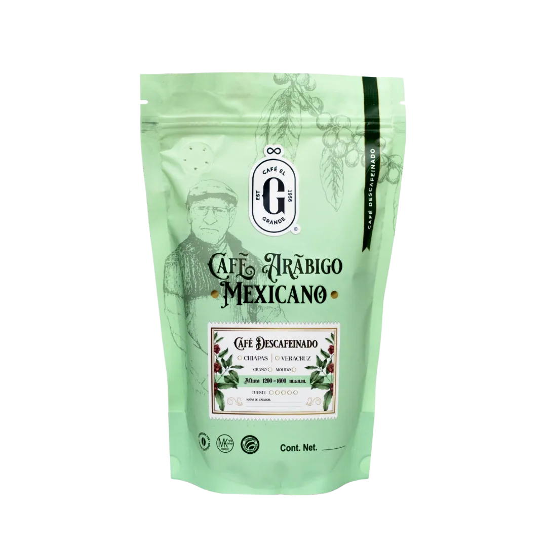 saborizado descafeinado - mexico coffee by café el grande