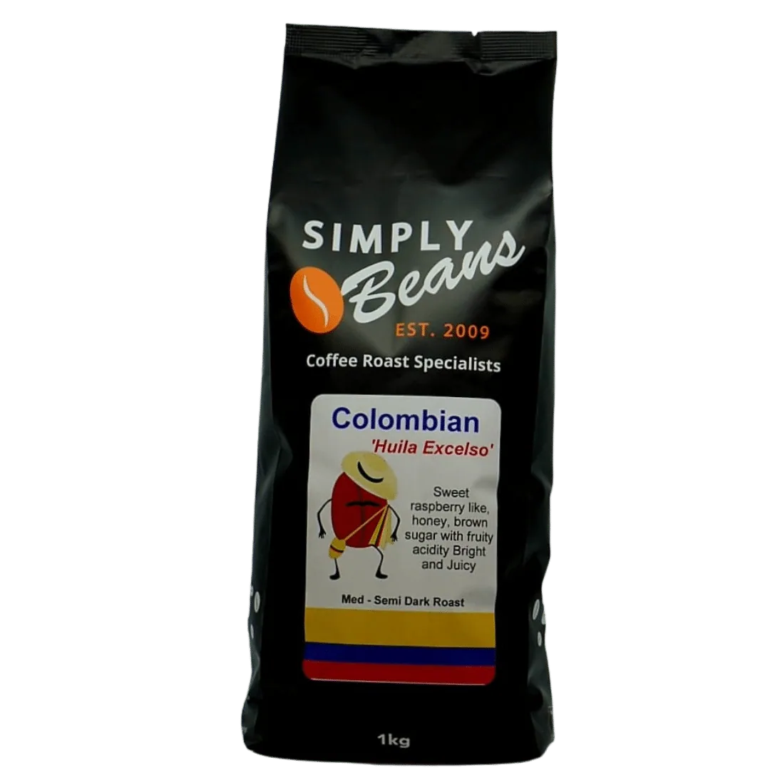colombian single origin coffee by simply beans coffee roast specialist