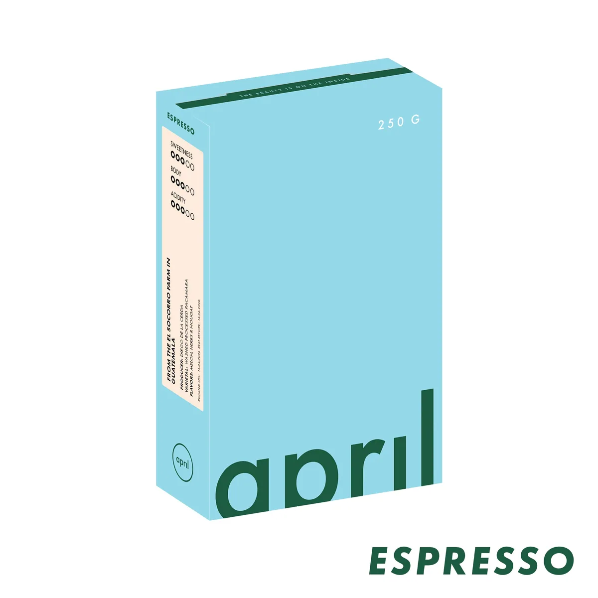 el socorro - guatemala - washed pacamara - guatemala coffee by april coffee roasters