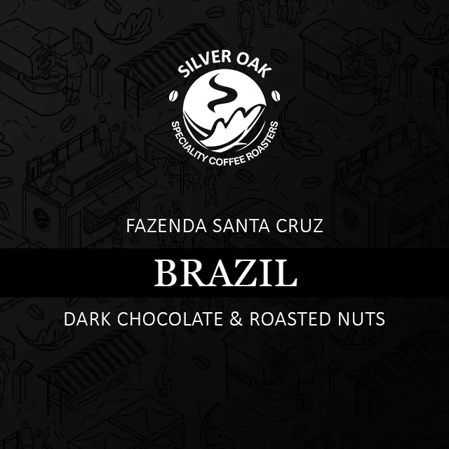ws  bsca santa cruz, brazil coffee by silver oak coffee ltd