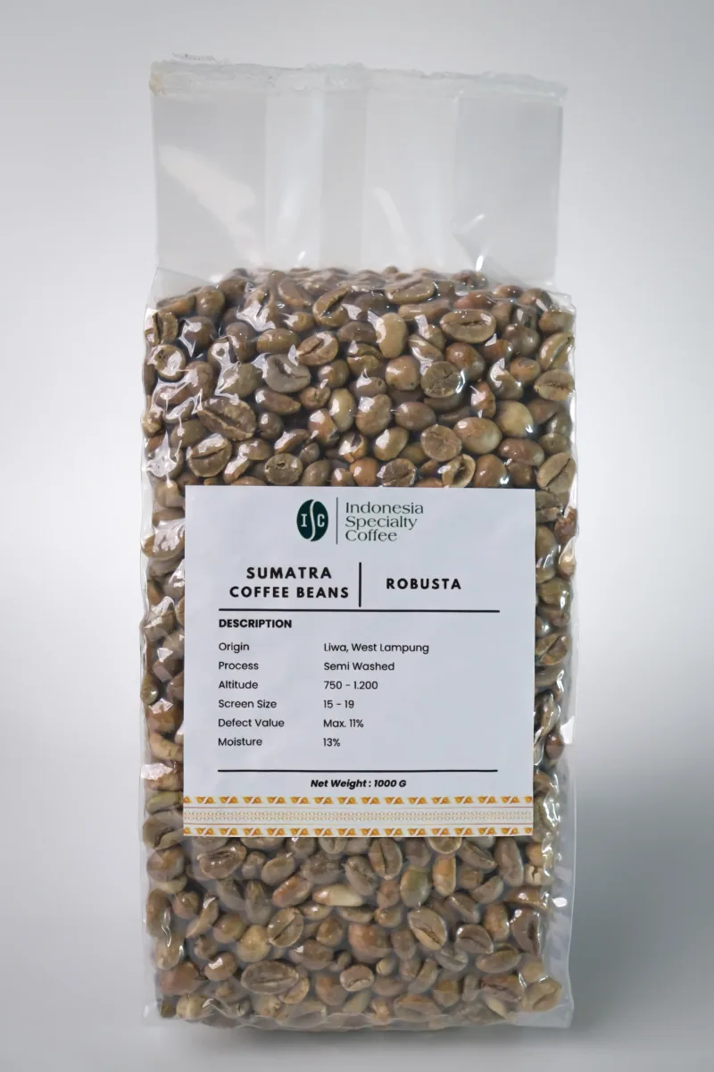 sumatra robusta green coffee beans - indonesia + sumatra coffee by pt. indonesia specialty coffee