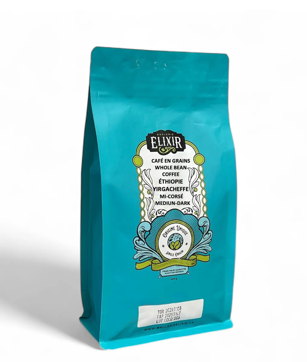 éthiopie yirgacheffe coffee by brûlerie élixir