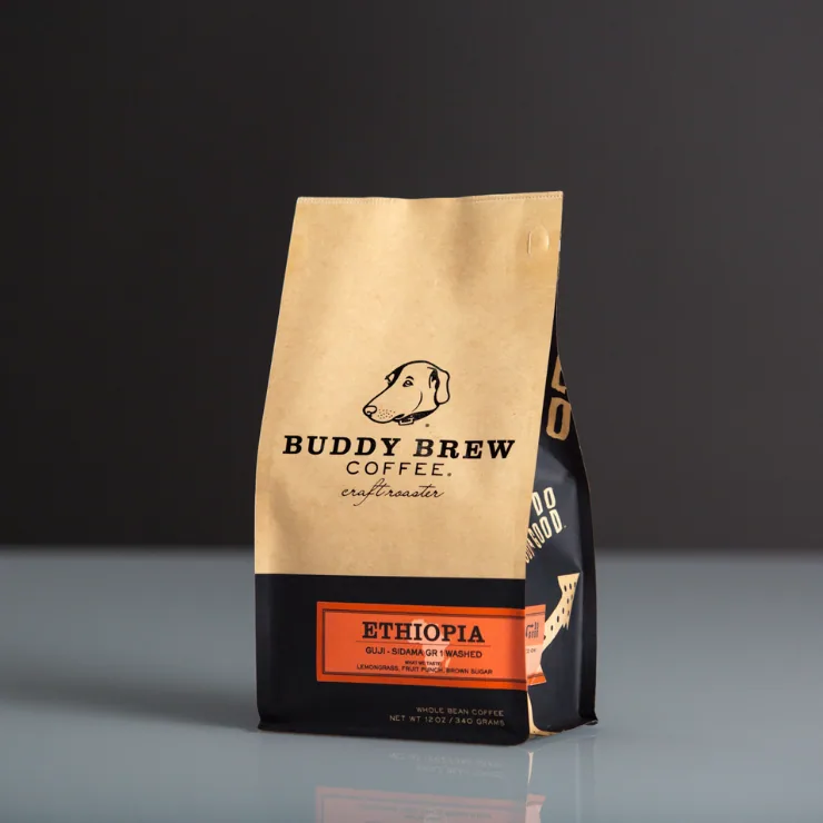 ethiopia, sidama guji gr 1 washed coffee by buddy brew coffee
