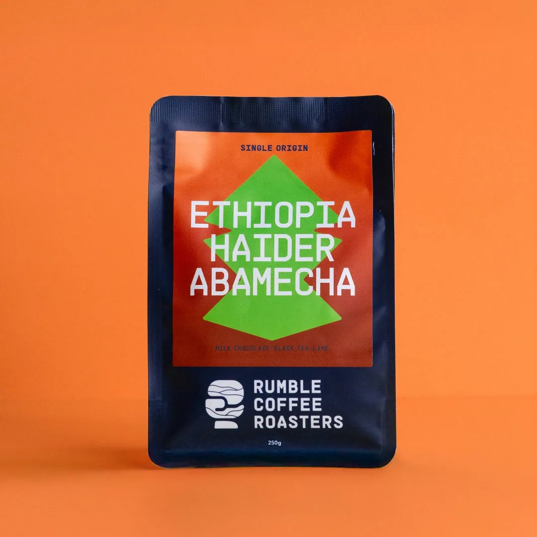 ethiopia haider abamecha espresso coffee by rumble coffee roasters hq - local pickup only