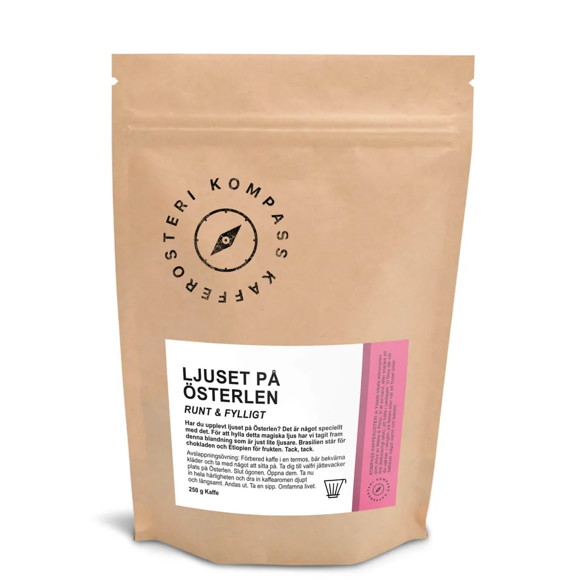 ljuset på österlen – 250g - ethiopia coffee by kompass kafferosteri