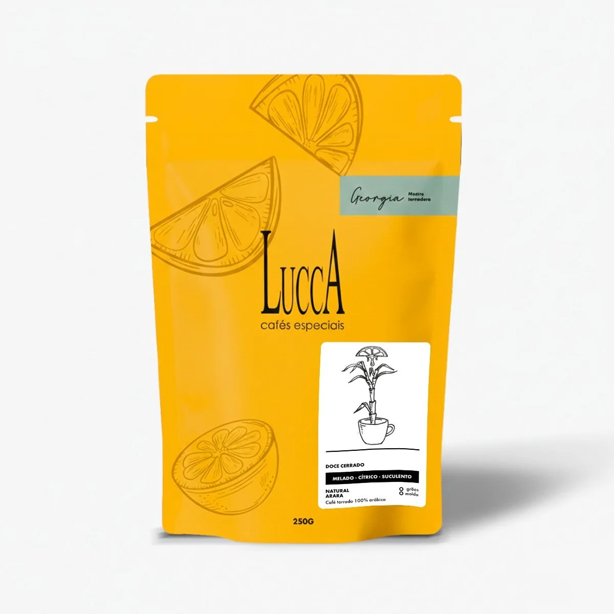 café especial doce cerrado – 250g coffee by lucca cafés especiais
