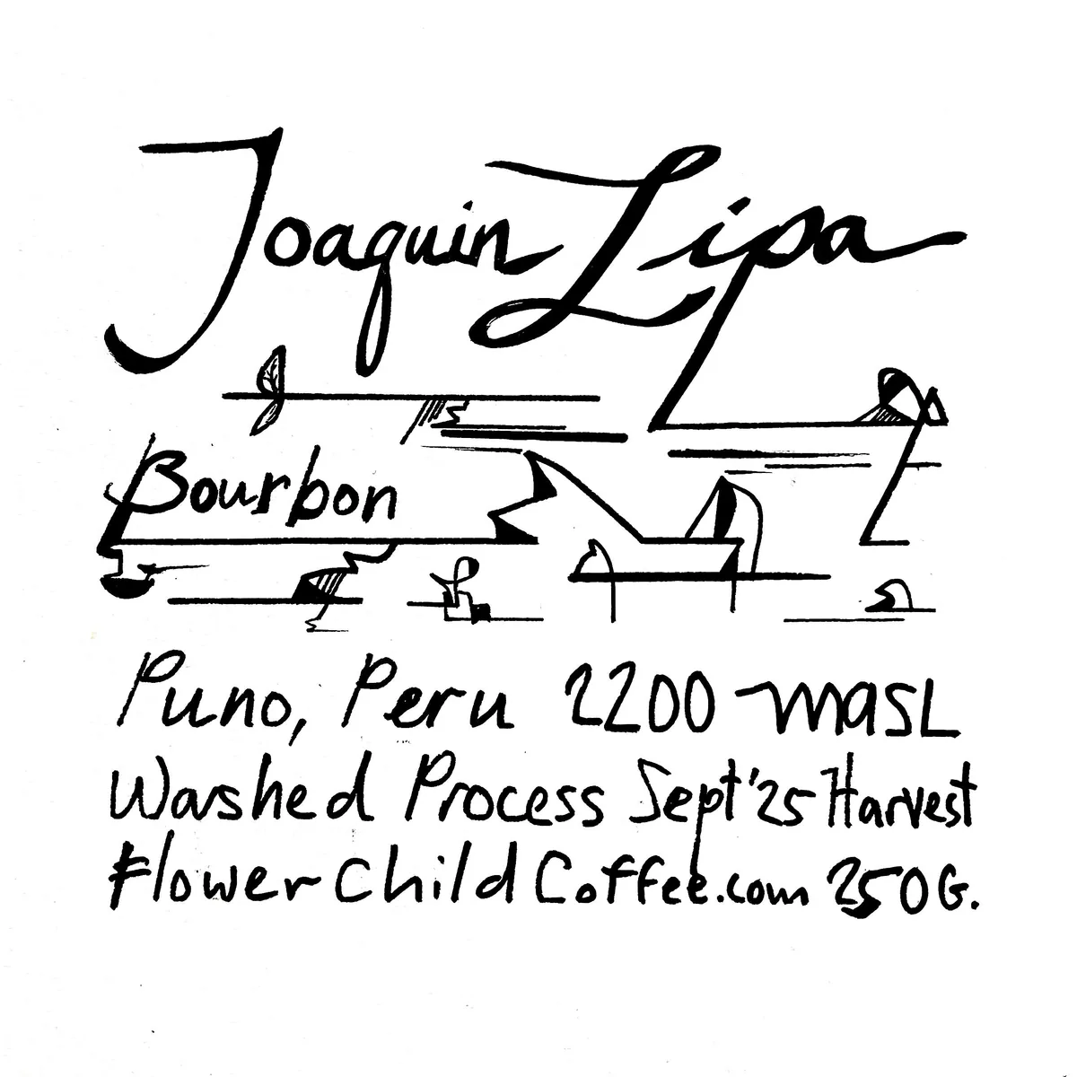 joaquin lipa - bourbon coffee by flower child