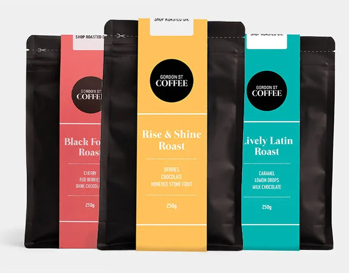 variety pack coffee by gordon street coffee