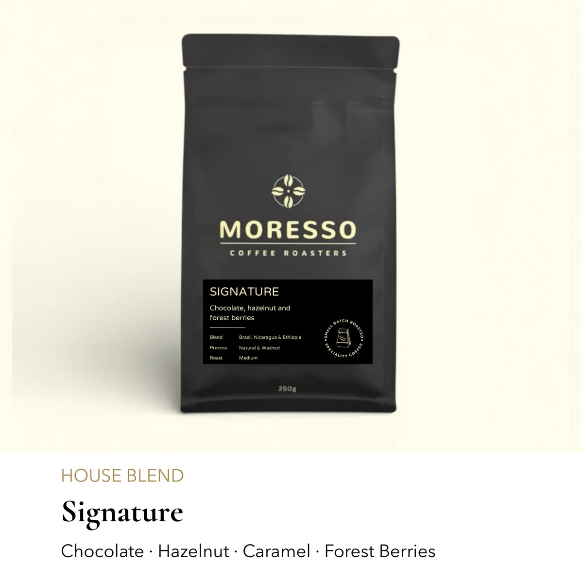 signature coffee by moresso coffee roasters