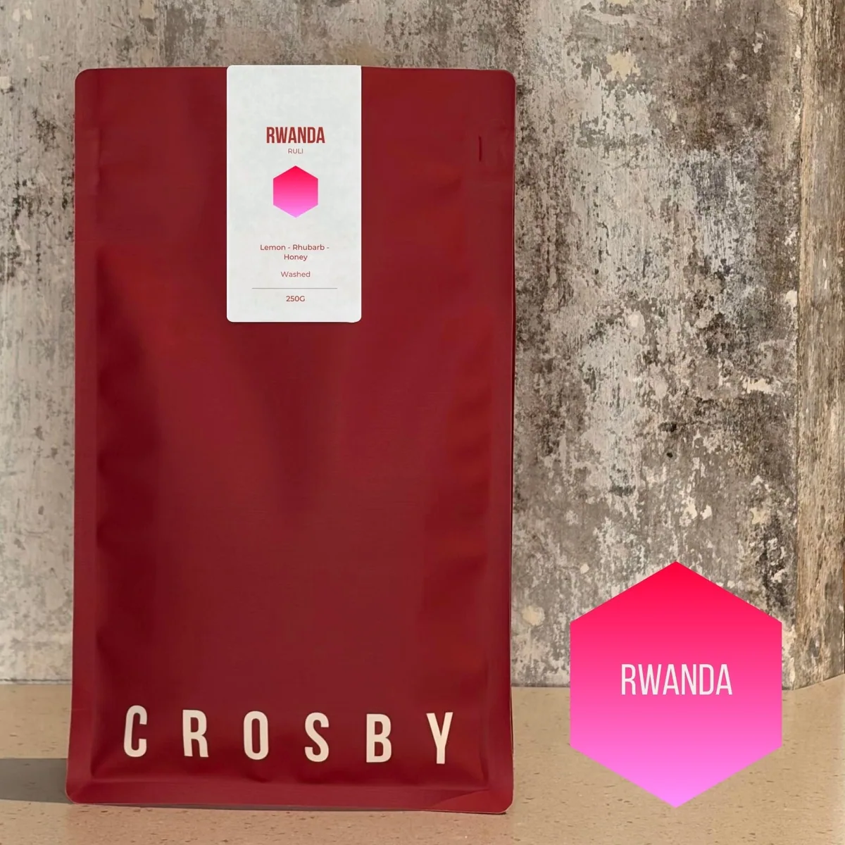 rwanda, ruli coffee by crosby coffee oxford road