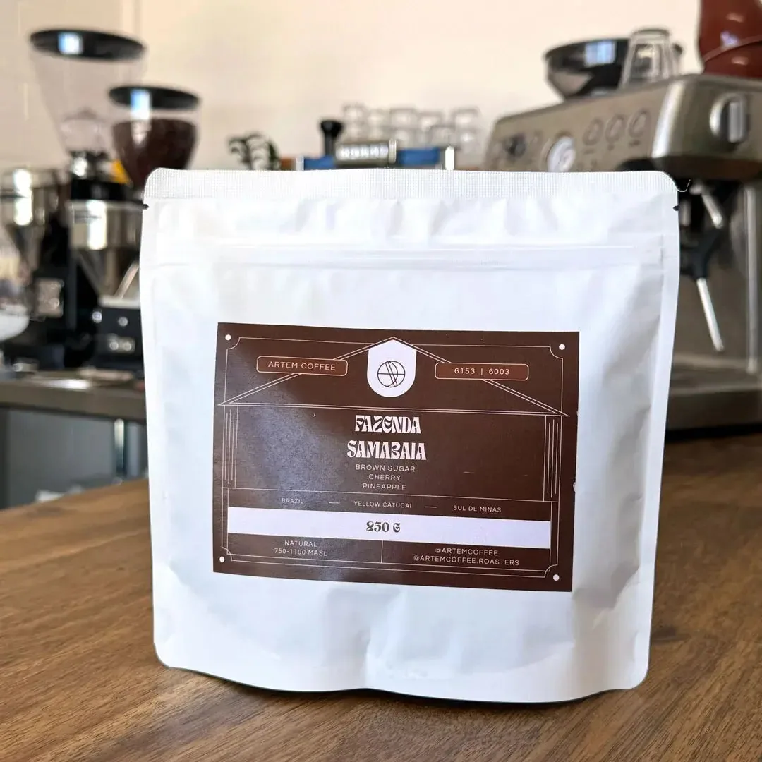 artem coffee - fazenda samambaia single origin - brazil coffee by perth coffee exchange