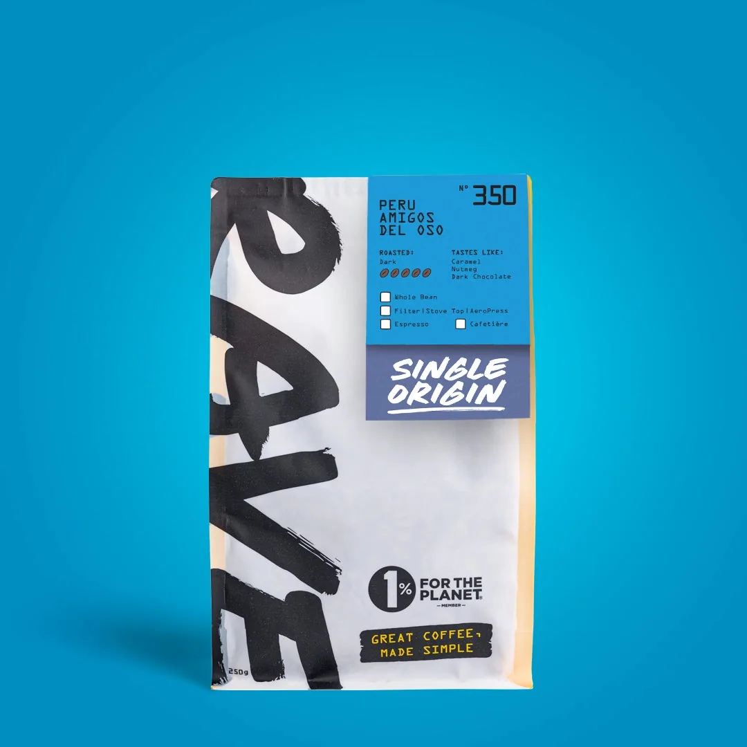 peru amigos del oso nº 350 coffee by rave coffee