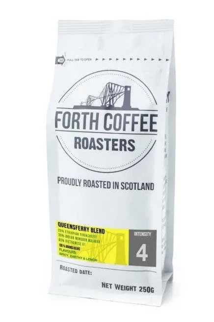 queensferry blend coffee by forth coffee roasters